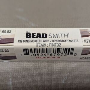 SMITH Silver Pin Tong with Reversible Collets